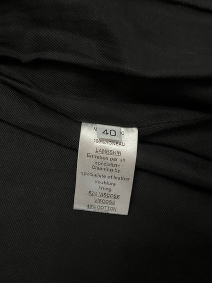 Balmain SS11 Teddy Leather Jacket