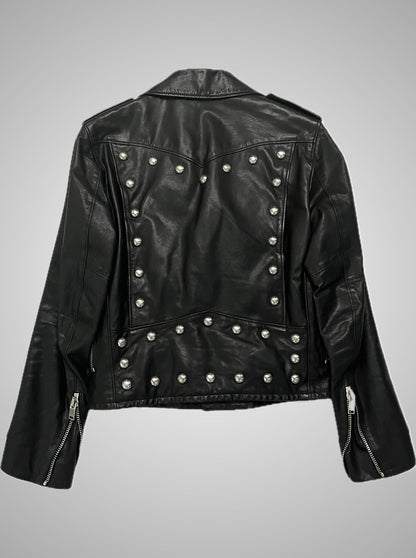 Saint Laurent Paris SS15 Studded Leather Jacket
