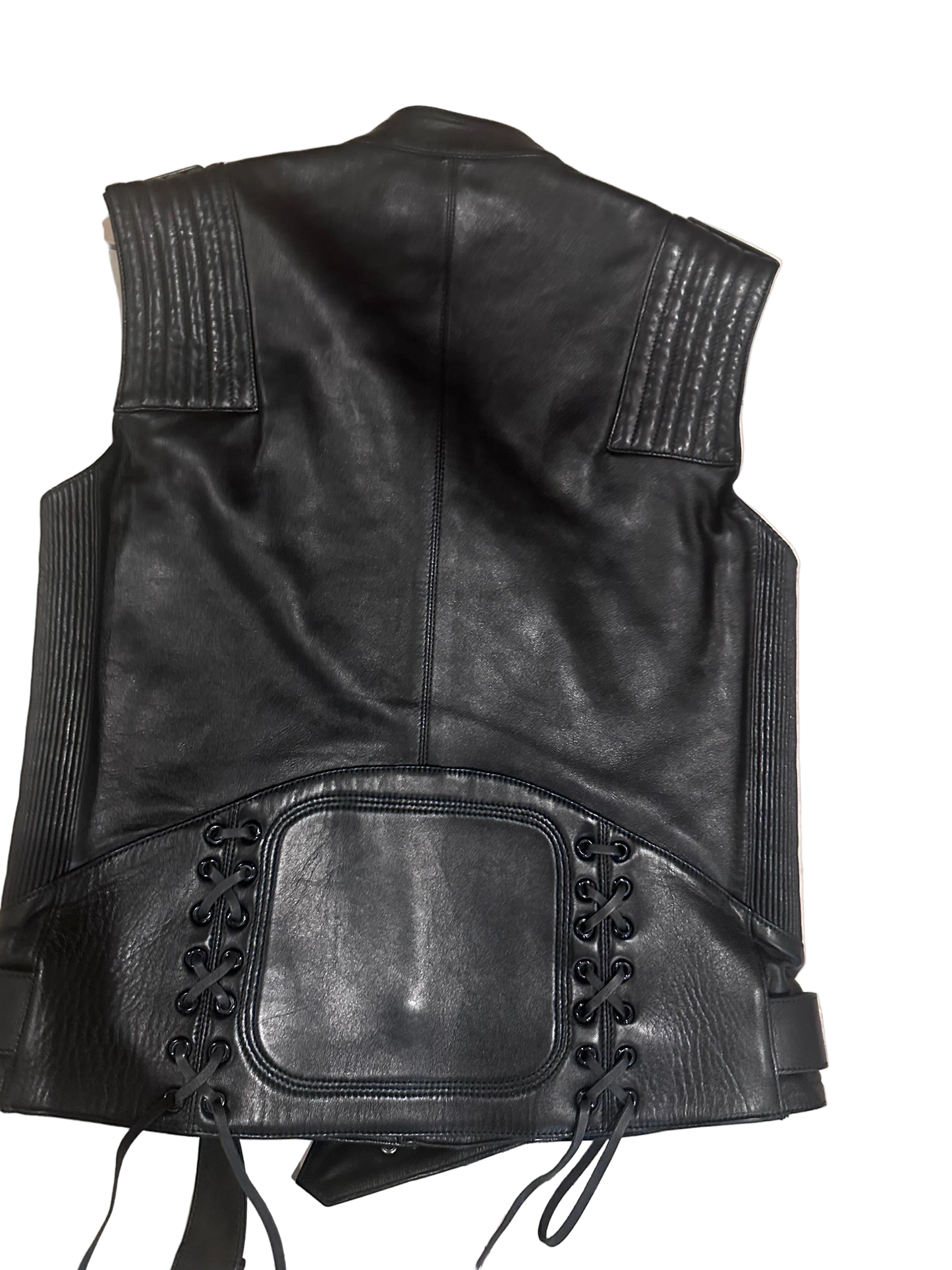 Saint Laurent Paris FW13 Leather Vest