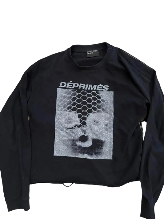 Enfants Riches Déprimés SS19 Cage Chain Graphic Long Sleeve