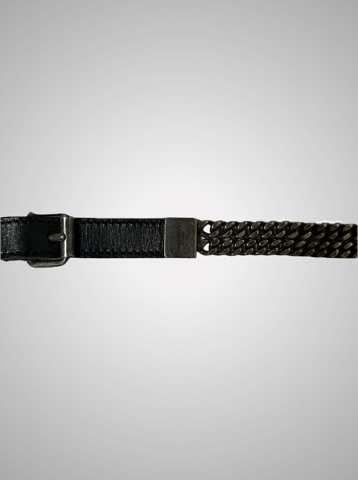 Saint Laurent Paris SS13 Chain Link Belt