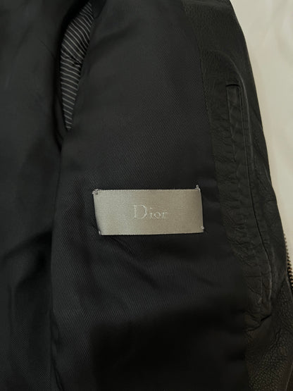 Dior Homme AW06 These Grey Days Leather Jacket