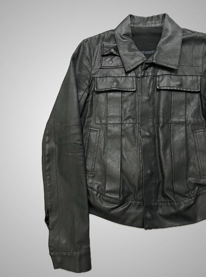 Rick Owens SS03 Suckerball Waxed Denim Jacket
