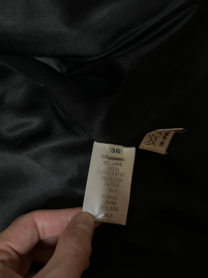 Balmain FW07 Peak Shoulder Smoking Blazer