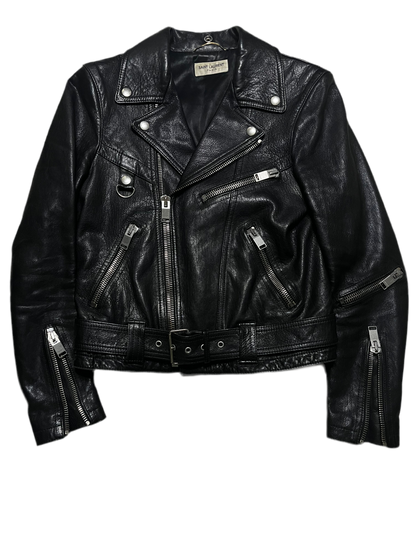 Saint Laurent Paris AW15 D-Ring Leather Jacket