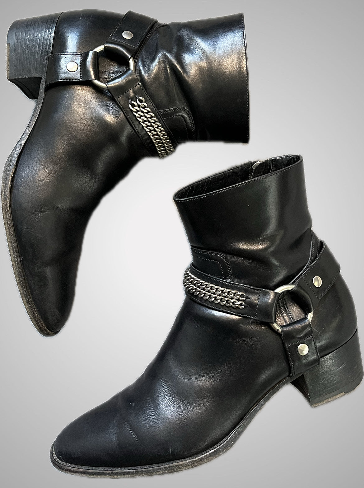 Saint Laurent Paris FW13 Chain Harness Wyatt