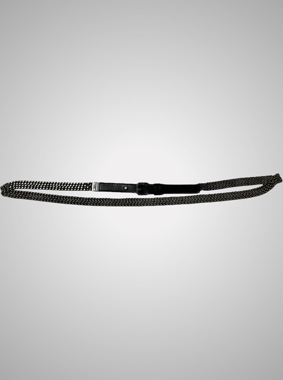 Saint Laurent Paris SS13 Chain Link Belt