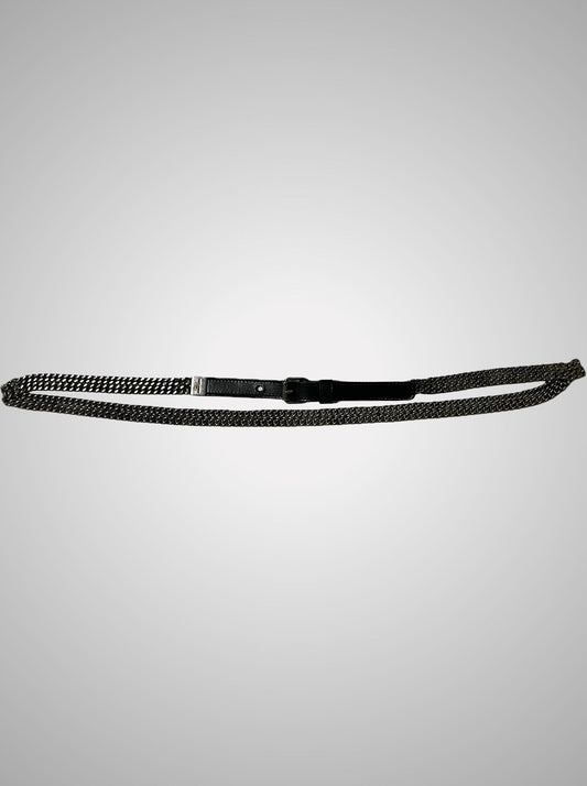 Saint Laurent Paris SS13 Chain Link Belt