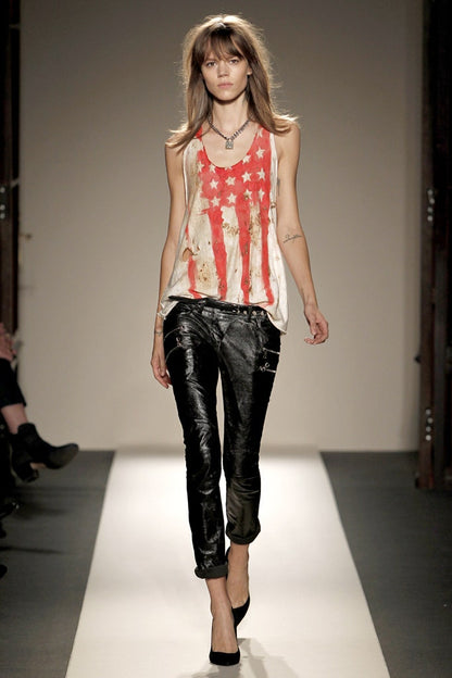 Balmain SS2011 American Flag Tank Top