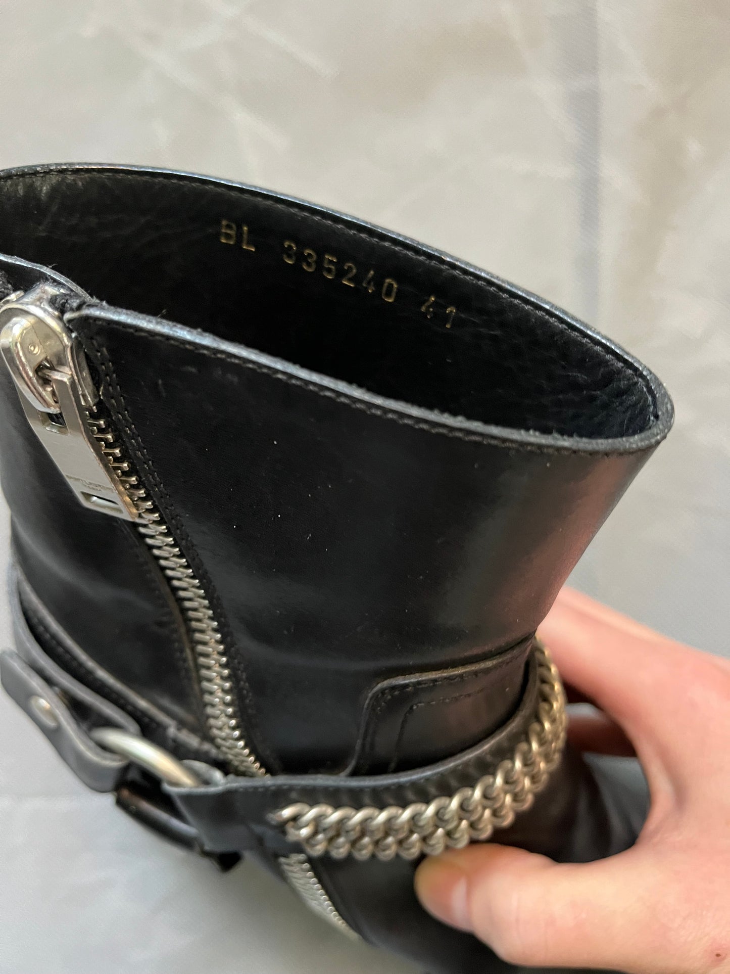 Saint Laurent Paris FW13 Chain Harness Wyatt