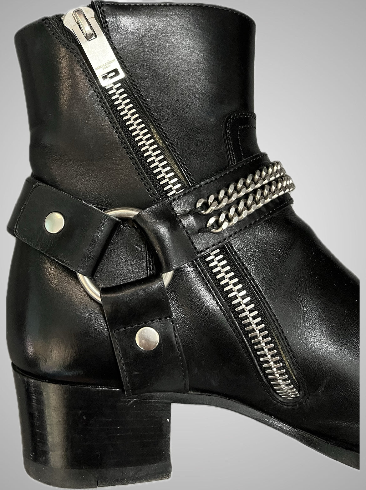 Saint Laurent Paris FW13 Exposed Zipper Wyatts