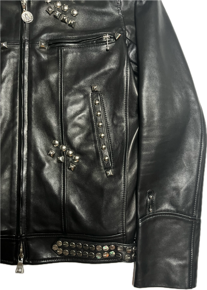 Balmain SS11 Sid Vicious Studded Leather Jacket