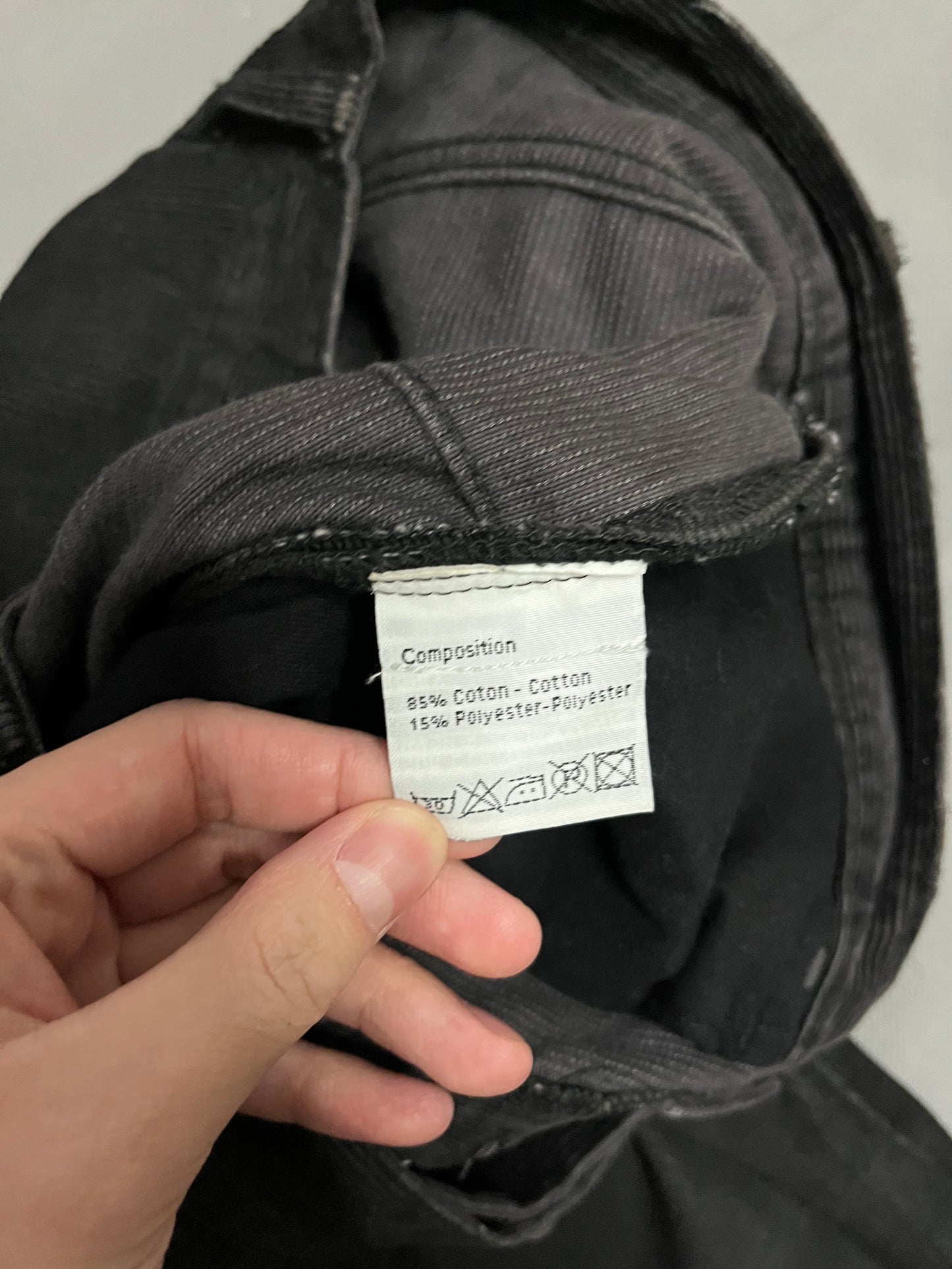 Dior Homme AW08 Luster Waxed Corduroy Denim