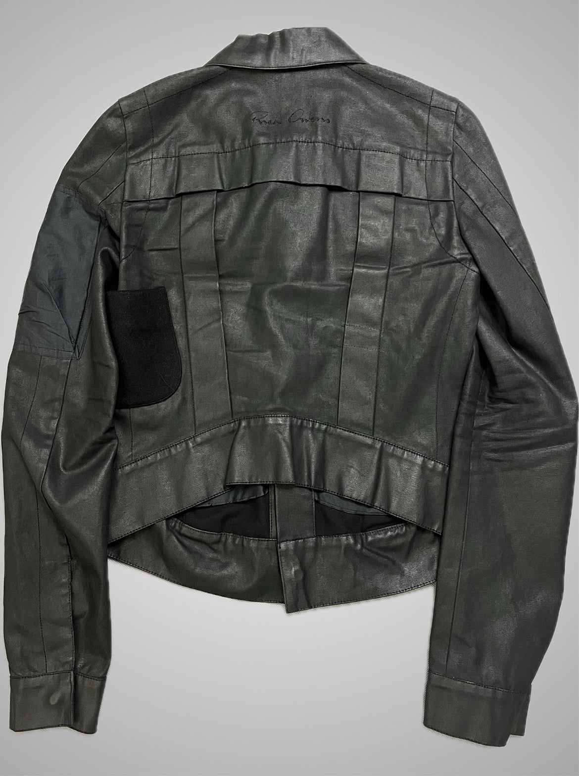 Rick Owens SS03 Suckerball Waxed Denim Jacket