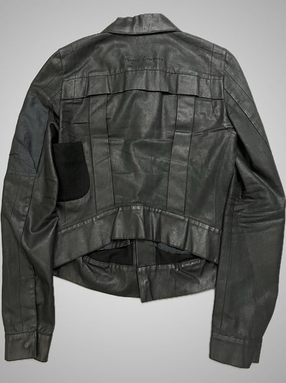 Rick Owens SS03 Suckerball Waxed Denim Jacket