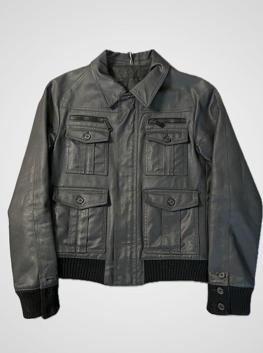 Dior Homme AW06 Waxed Canvas Bomber