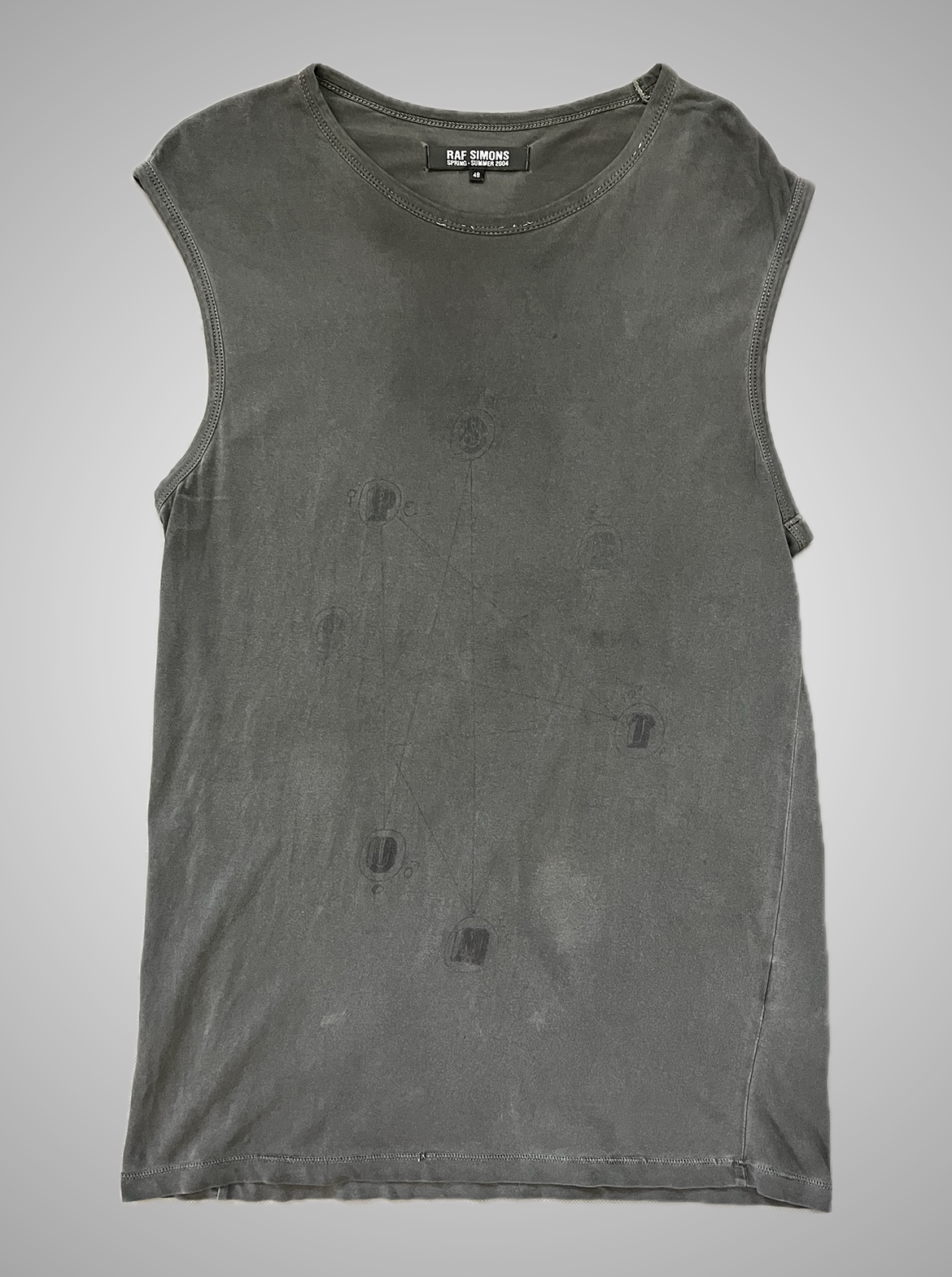 Raf Simons SS04 May The Circle be Unbroken Tank Top