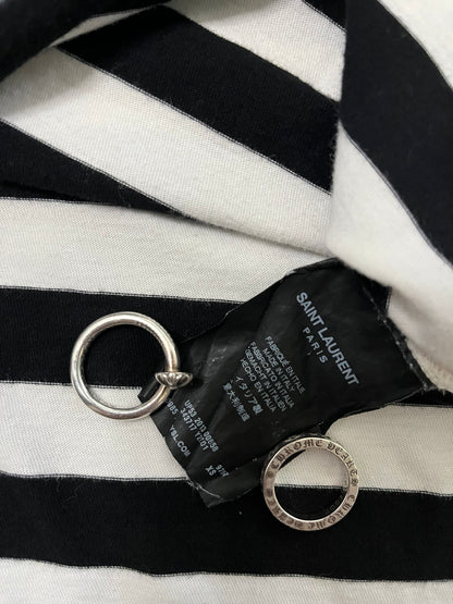 Saint Laurent Paris FW14 Striped Top