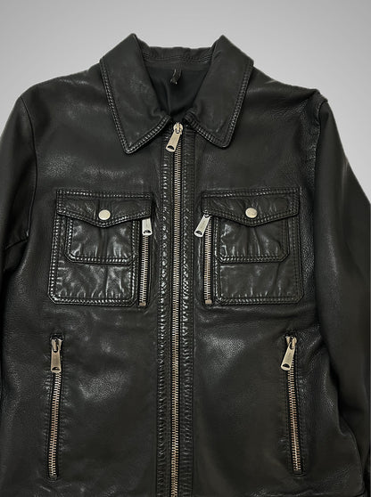 Dior Homme AW06 These Grey Days Leather Jacket