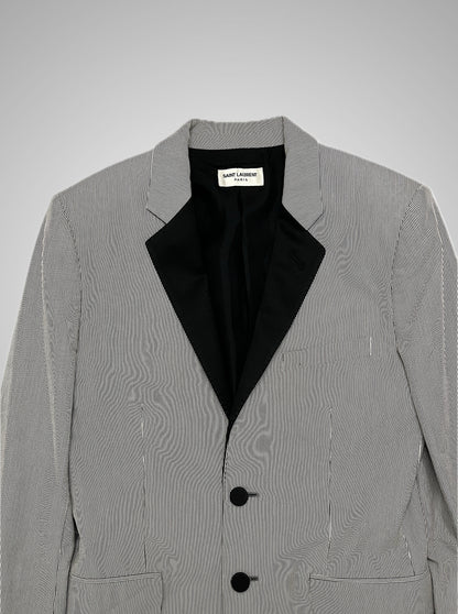 Saint Laurent Paris SS16 Runway Tuxedo Blazer