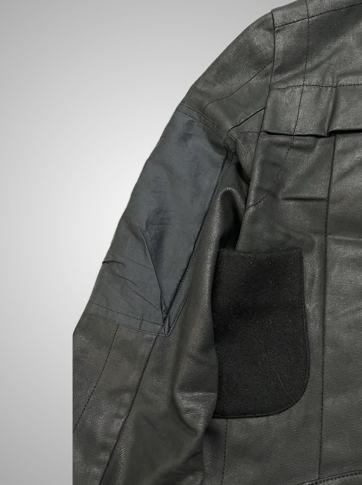Rick Owens SS03 Suckerball Waxed Denim Jacket