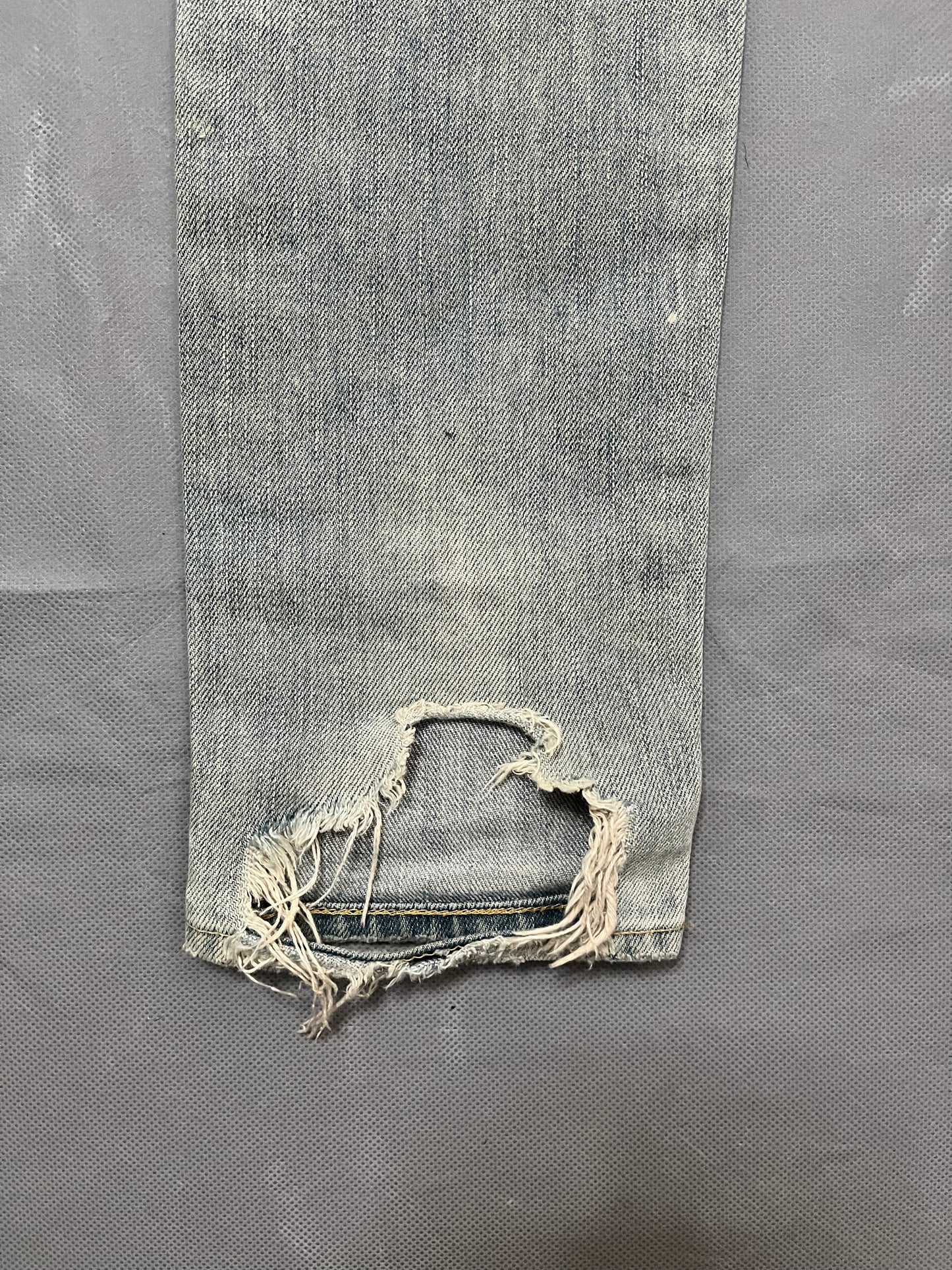 Saint Laurent Paris FW14 D01 Crash Denim