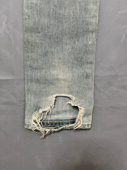 Saint Laurent Paris FW14 D01 Crash Denim