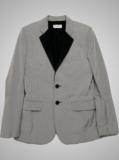 Saint Laurent Paris SS16 Runway Tuxedo Blazer