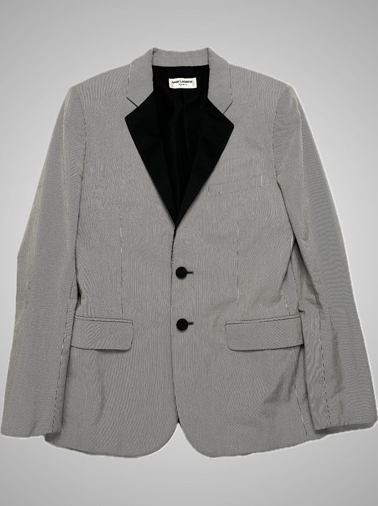 Saint Laurent Paris SS16 Runway Tuxedo Blazer