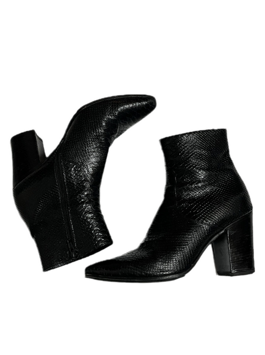 Saint Laurent Paris FW15 Python French 85 boots