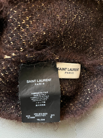 Saint Laurent Paris FW13 Babycat Mohair Beanie