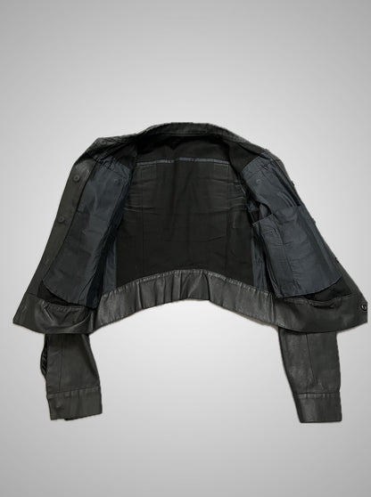 Rick Owens SS03 Suckerball Waxed Denim Jacket