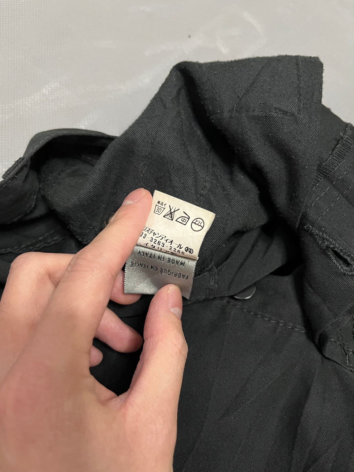 Dior Homme AW08 Luster Waxed Corduroy Denim