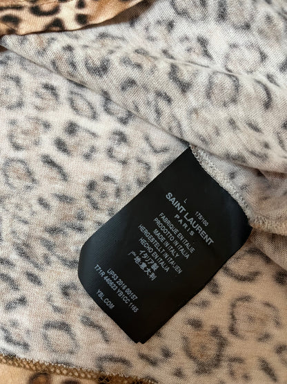 Saint Laurent Paris SS16 Baby Cat Tee