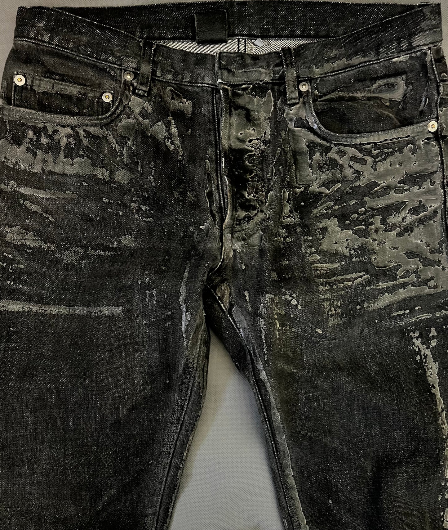 Dior Homme Luster AW08 Waxed Denim