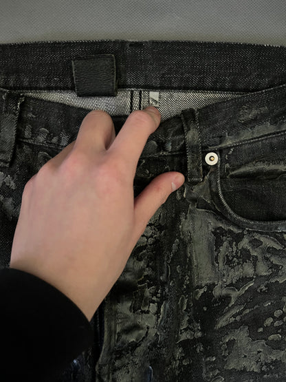 Dior Homme Luster AW08 Waxed Denim
