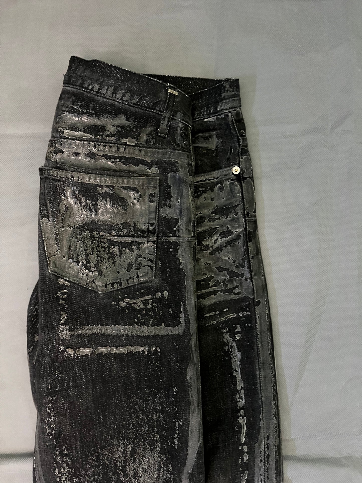 Dior Homme Luster AW08 Waxed Denim