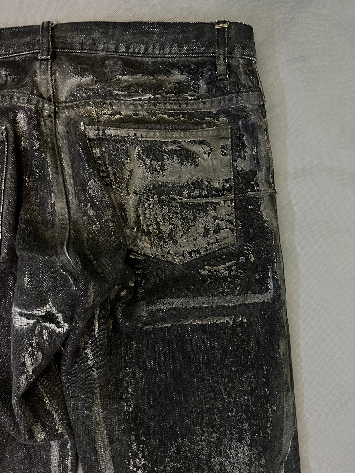 Dior Homme Luster AW08 Waxed Denim