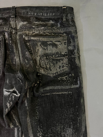 Dior Homme Luster AW08 Waxed Denim