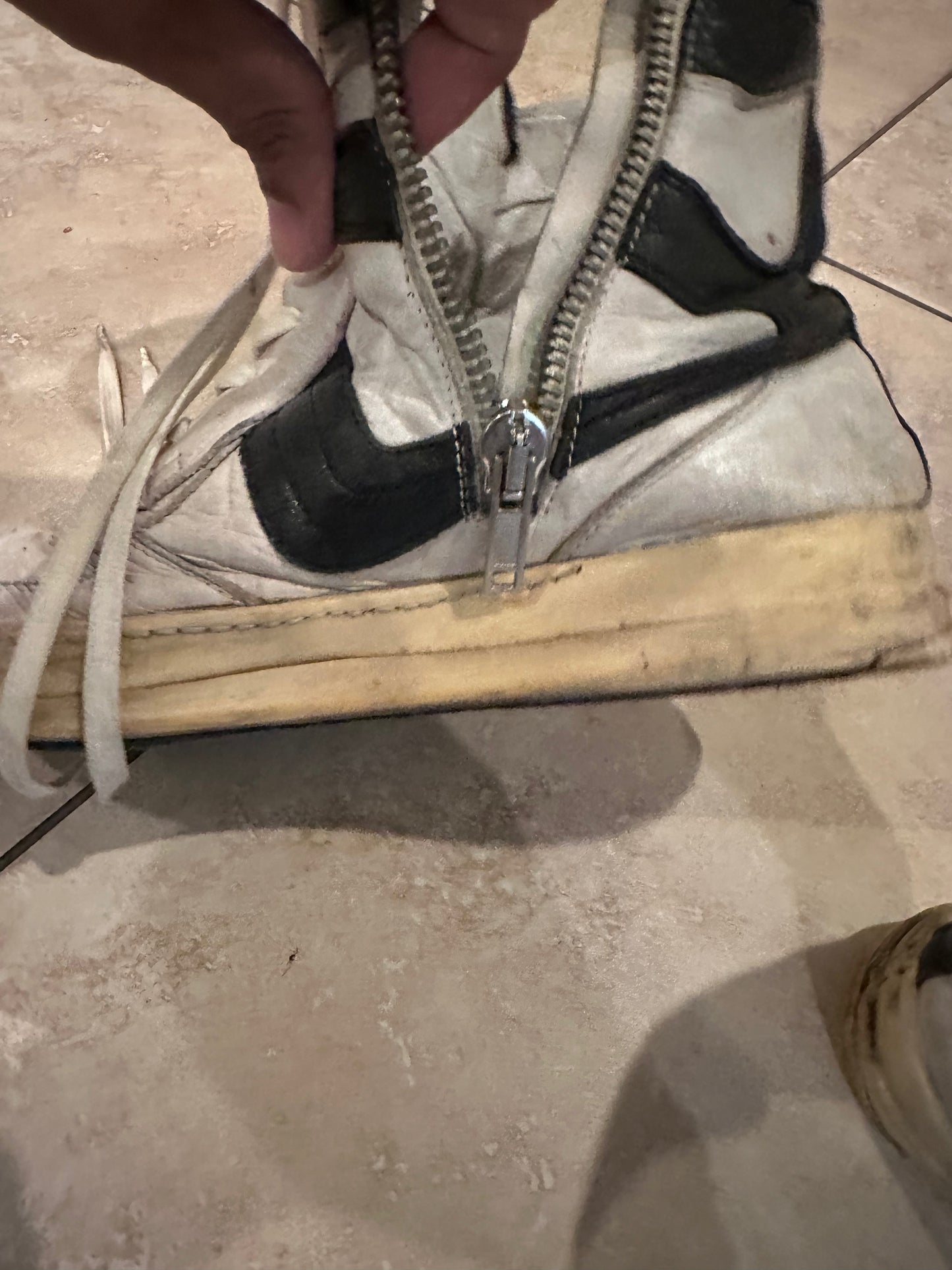 Rick Owens AW06 Dustulator "Banned" Dunks