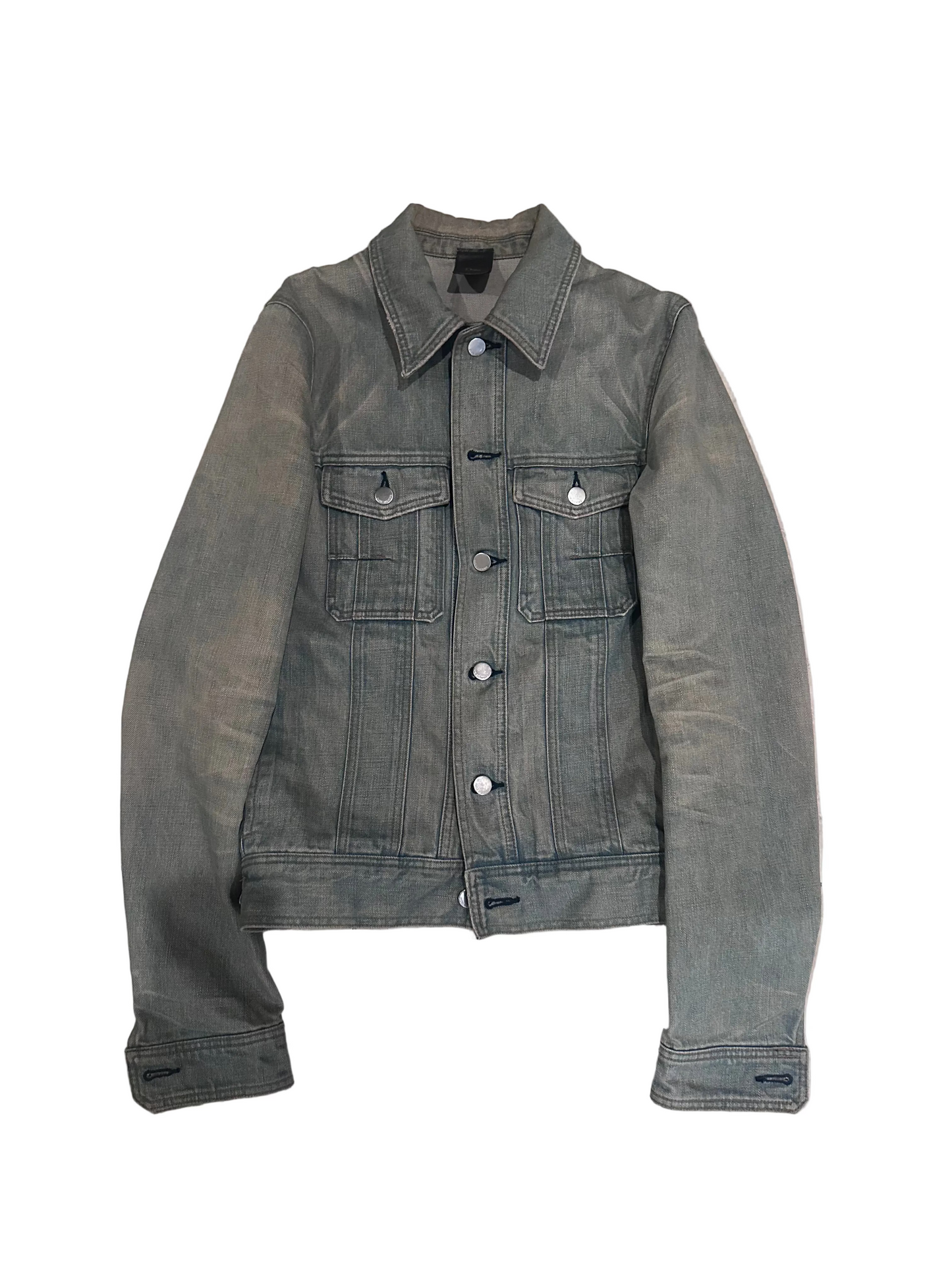 Dior Homme SS04 Strip Blue De Claire Denim Jacket