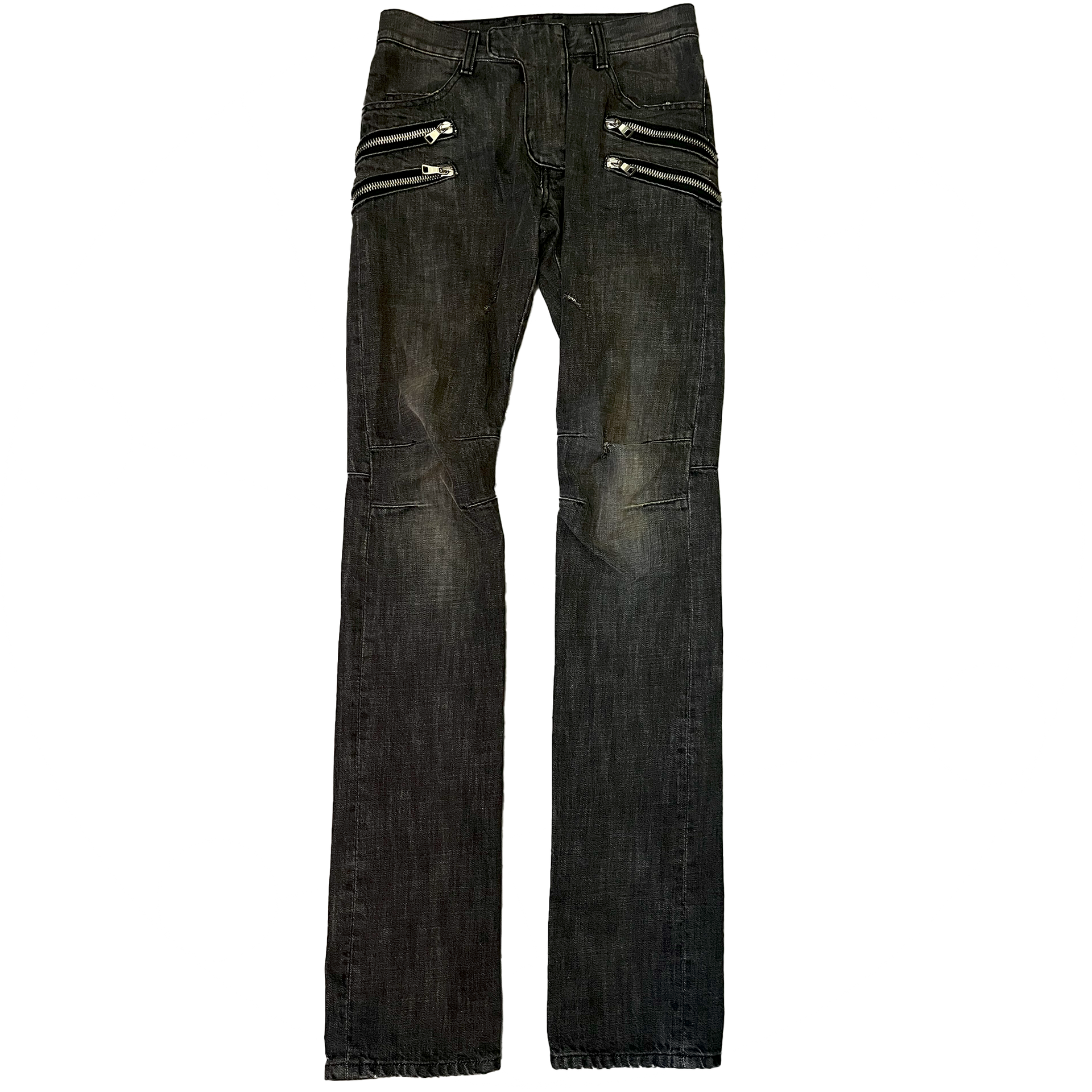 Balmain 12ss Decarnin 4 zip デニム Balmain 12ss Decarnin 4 zip デニム