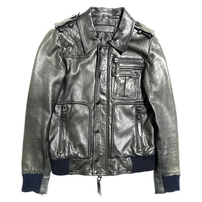 Numbing Leather Jacket