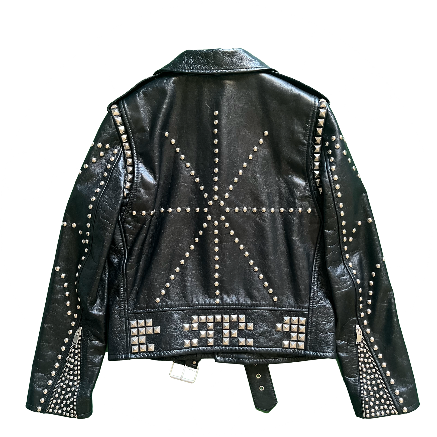 Saint Laurent Paris FW16 "Palladium" Studded Leather Jacket