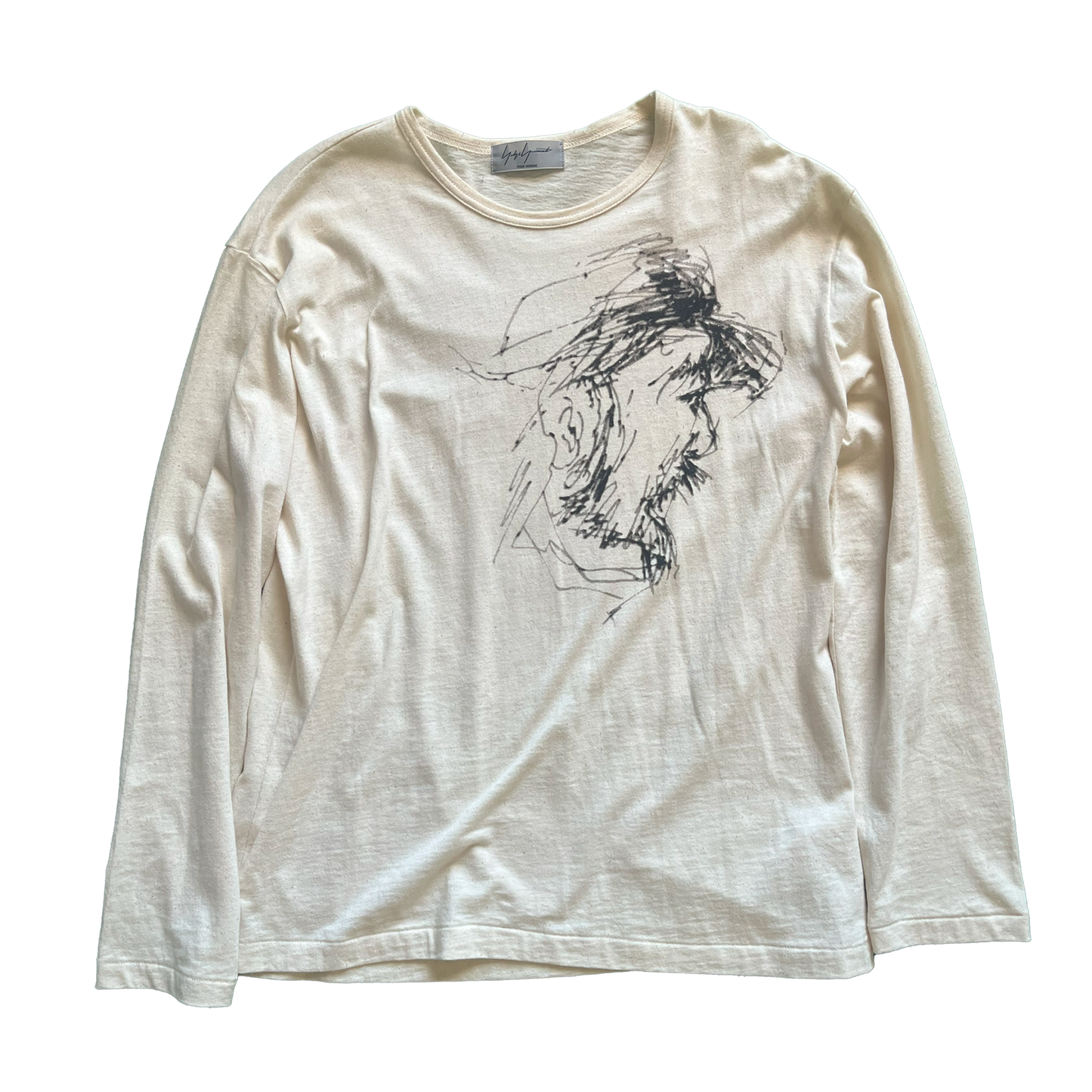 Yohji Yammato Pour Homme Painted Longsleeve