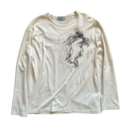 Yohji Yammato Pour Homme Painted Longsleeve