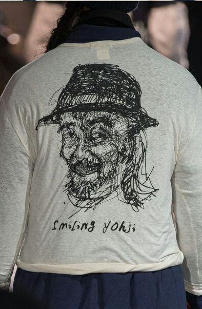 Yohji Yammato Pour Homme Painted Longsleeve